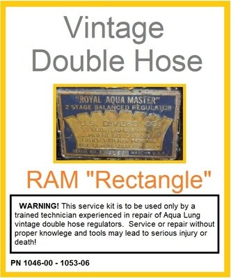 Aqua Lung Royal Aqua Master Service Kit #1053-06 - Rectangle