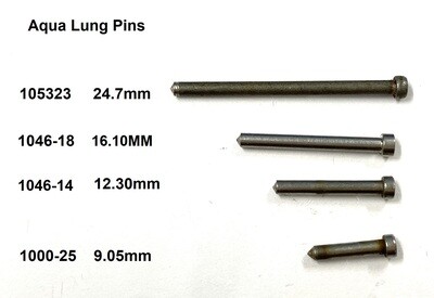 Aqua Lung Double Hose Regulator 1st stage Pin &quot;head&quot;