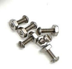 FX50 Case Screw Set ( 6 ea ) Choose color, choose: Stainless Matt Finish