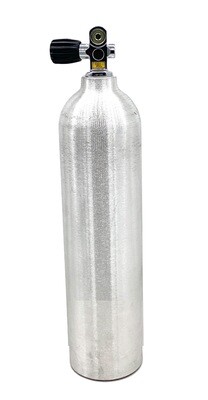 Aluminum 30 cf Cylinder Brushed Coat