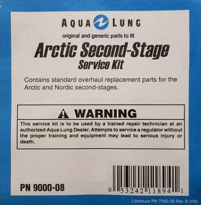 Aqau Lung Arctic 2nd Stage Kit 900008