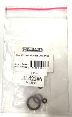 Highland DIN Plug w/Purge &quot;Rebuild Kit&quot;  HK422