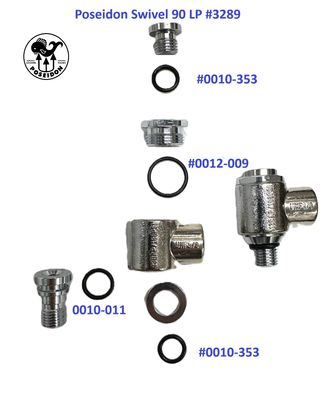 Poseidon Regulator 1st Stage LP 90 #3289
