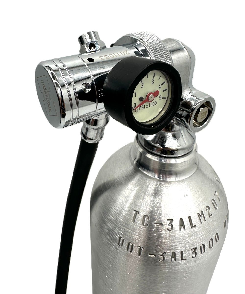 Drysuit Inflation System Complete  13 cf size ( 03/23 org date)