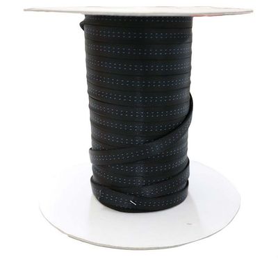 Tubular Webbing Black 5/8&quot;