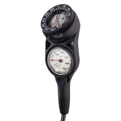 Highland Combo Submersible Pressure Gauge / Compass / Miflex hose