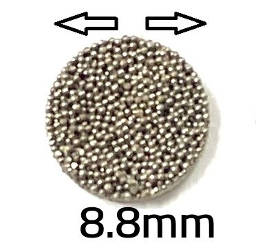 Sintered Filter Small Diameter 8.8 mm w x 2 mm h