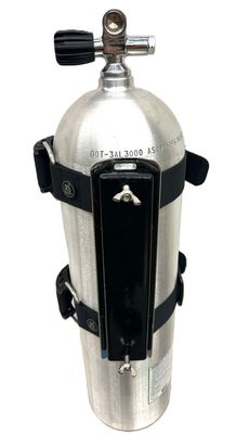 Single Tank Adapter SS with 6 lb Weight, Straps, Hardware