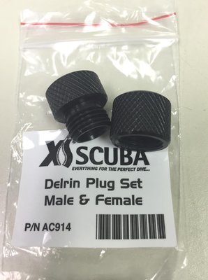 XS Scuba 2nd Stage Hose Cap AC914
