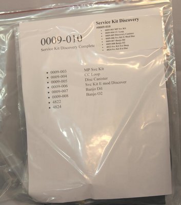 Poseidon CCR Discovery Service Kit 0009-010