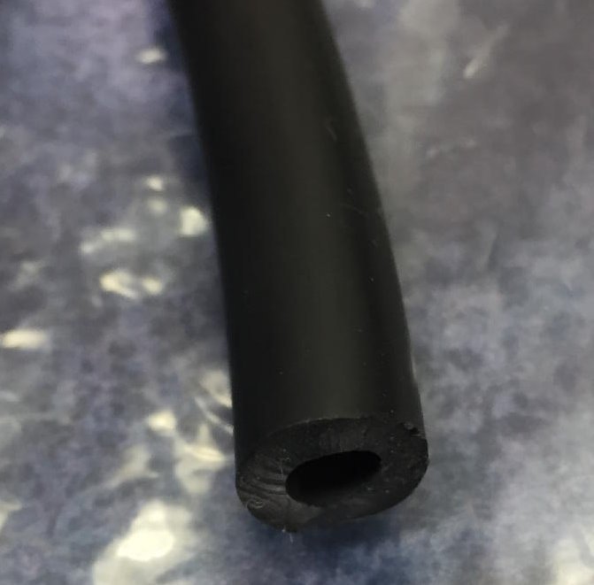 Black Surgical Tubing 3/8 OD