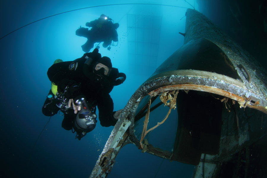 Poseidon Rebreather Mod 2 Adv Rec Trimix / Deco Training 51 meter