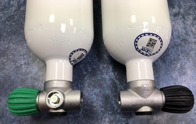 Faber 3 ltr Steel Cylinder with Inline Valve