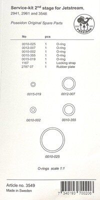 Poseidon Regulator Parts Kits