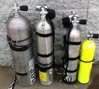 Tech Diving Stage Bottle Gas Fills