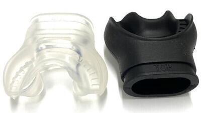 Mouthpiece Comfy-Bite Regulator  Black or Clear