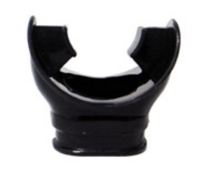 Regulator Mouthpiece  Black Silicone "Fits Most"