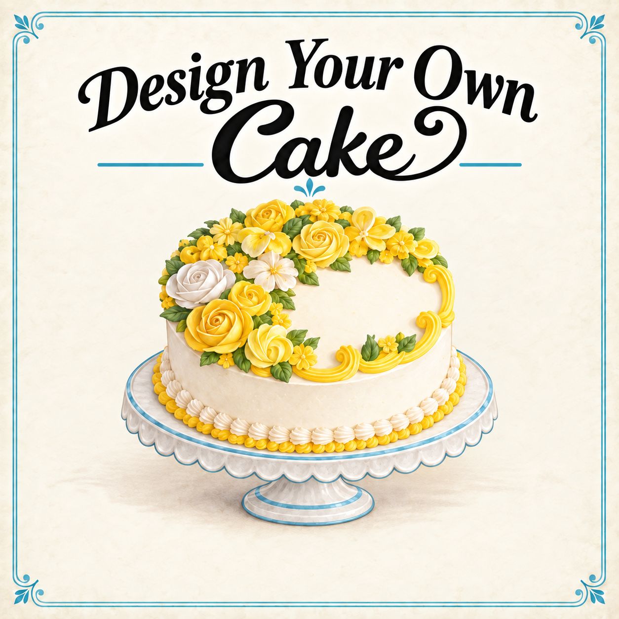 Design Your Own Cake - Starting at: