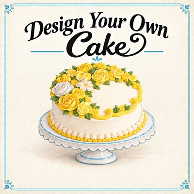 Design Your Own Cake - Starting at: