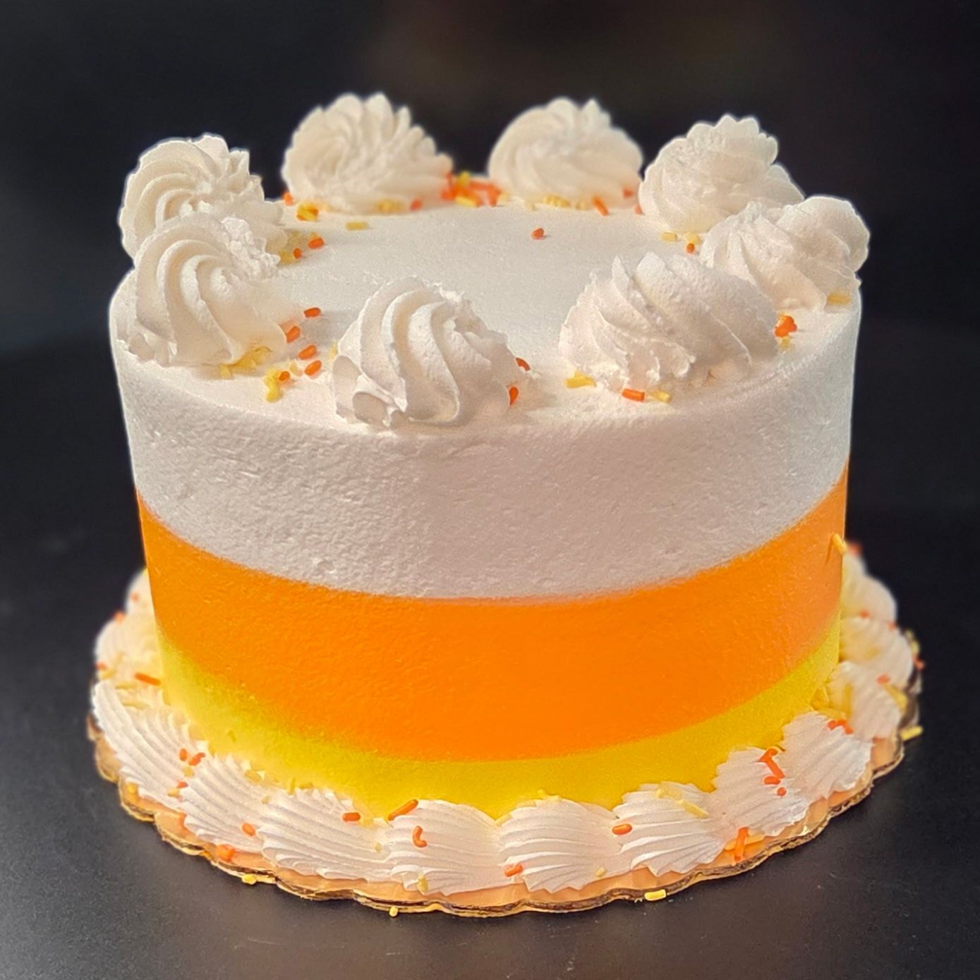 Candy Corn Cake  Starting at: 21.00