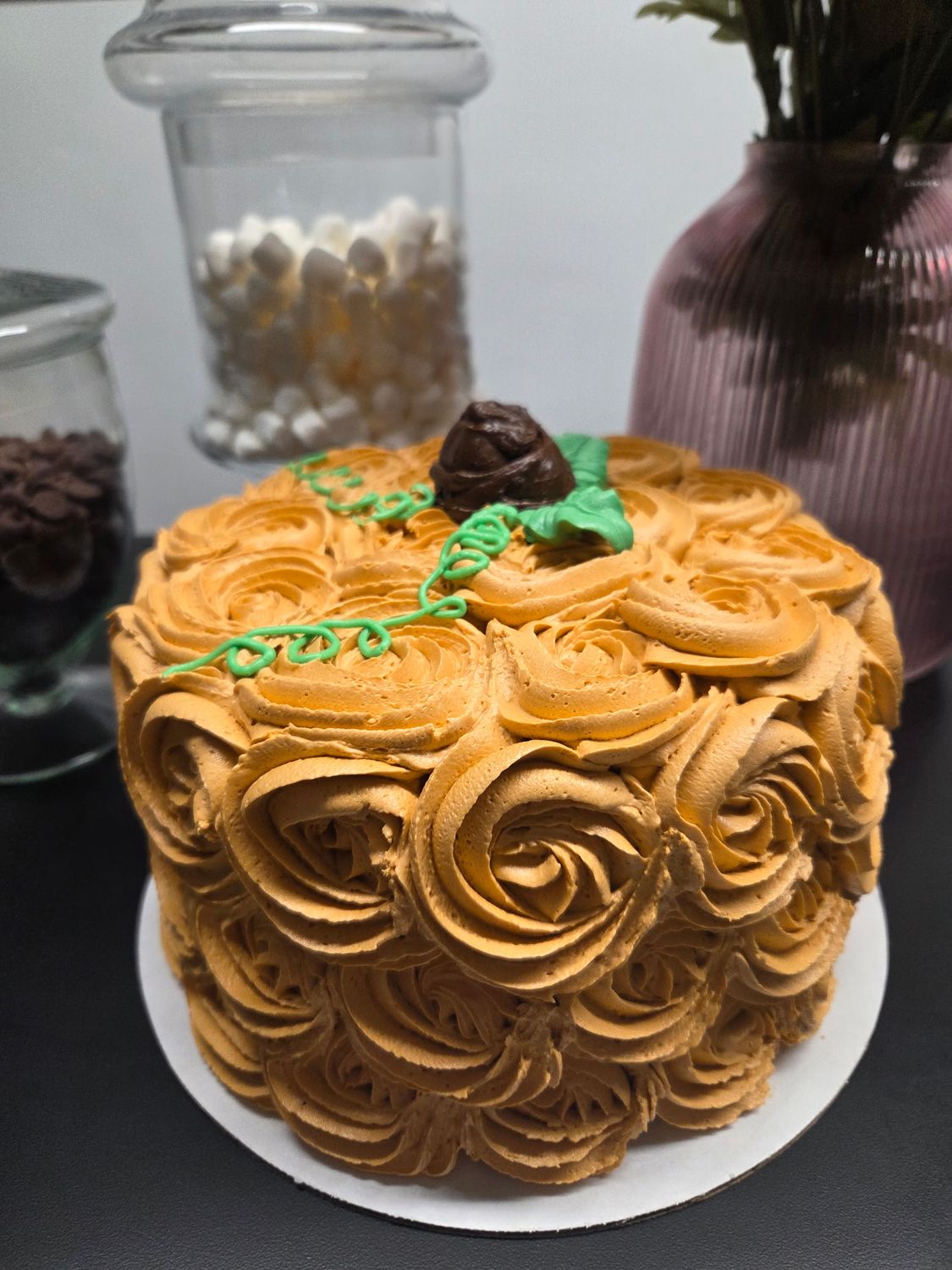 Pumpkin Swirl Cake  Starting at: