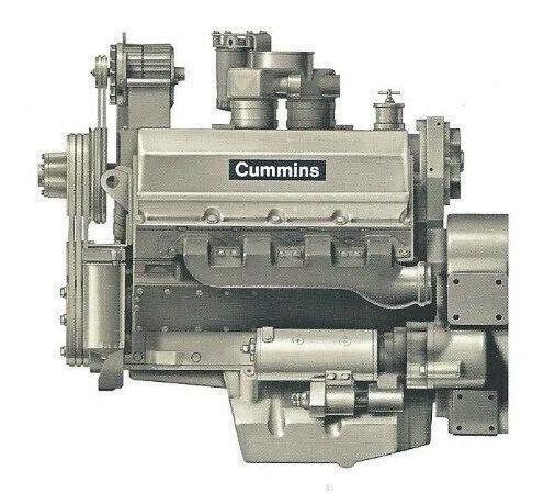 cummins engine model v555