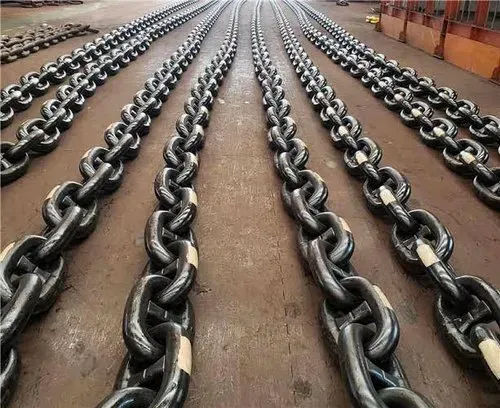 Black Good Quality Stud Link Mooring buoys Chain