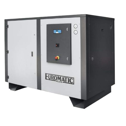 Euromatic Plus MX 125 DRIVEN SCREW COMPRESSOR, 100 HP, 375 CFM,10 BAR, 143 psi