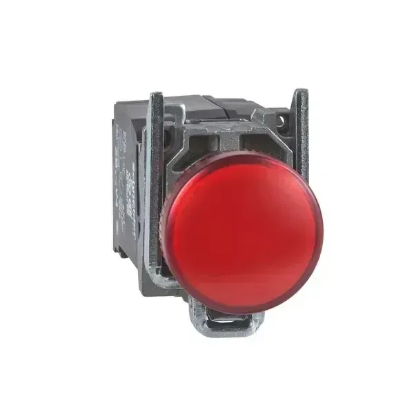 SCHNEIDER - Red Complete Pilot Light ˜22 Plain Lens With Ba9S Bulb 230-240V