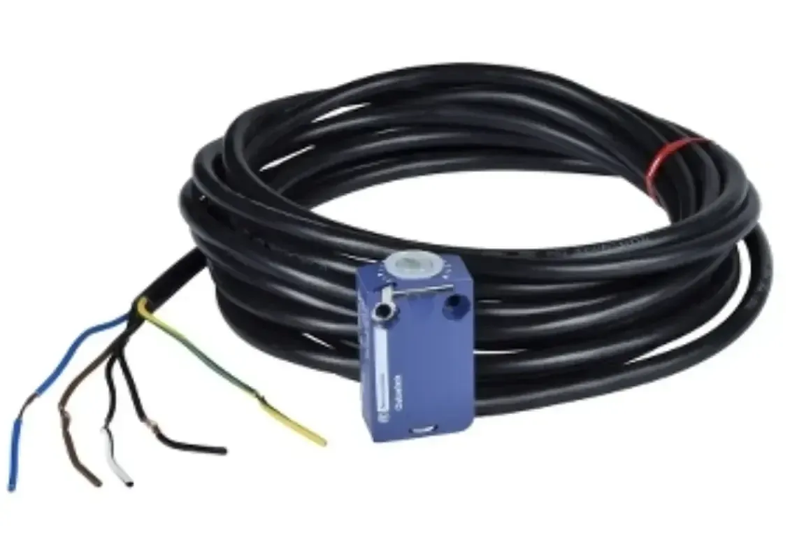 SCHNEIDER - limit switch body ZCMD - 1NC+1NO - silver - snap action - connection - 2 m