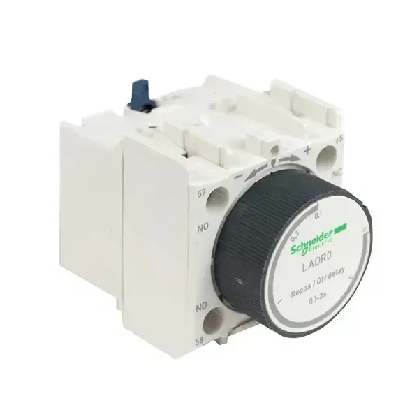 SCHNEIDER - Time Delay Auxiliary Contact Block, 1 No + 1 Nc Screw Clamp Terminals