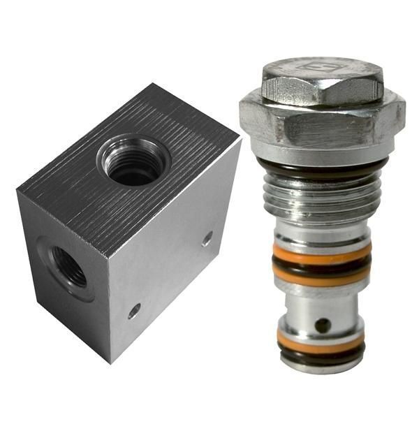 Parker Cartridge Pilot Operated Check Valve - BSPP 3/8" | D4B2-LB10