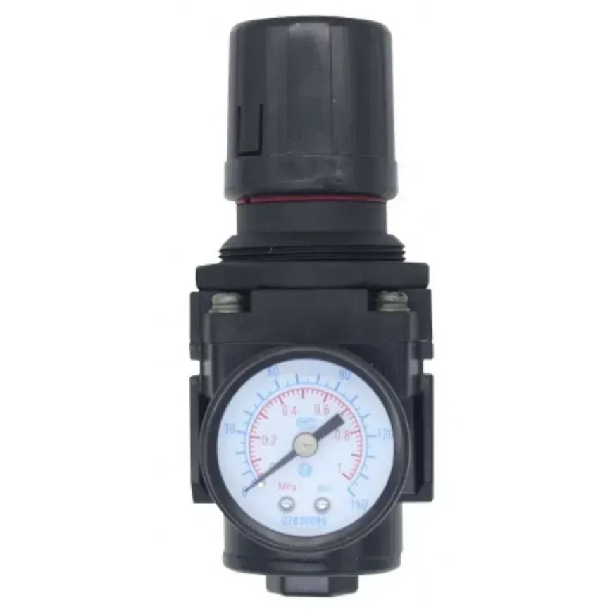 Titan A Series AR3 Series Regulator | 1/4'' Port Size G | 1/8" Gauge Thread G | 2500 Max Flow L/min | AR3000-02