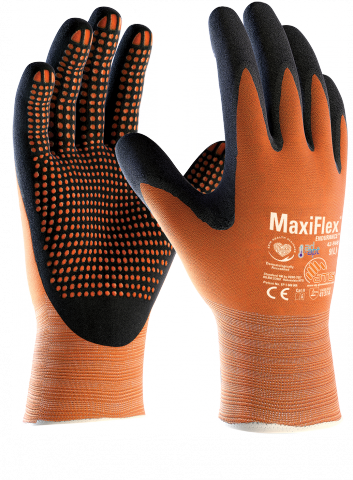 ATG MaxiFlex Endurance 42-848 with AD-APT Palm Coated Knitwrist / Pair
