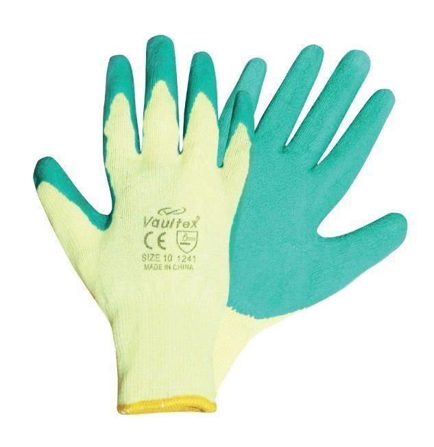 Vaultex YGL Latex Coated Gloves / Pair