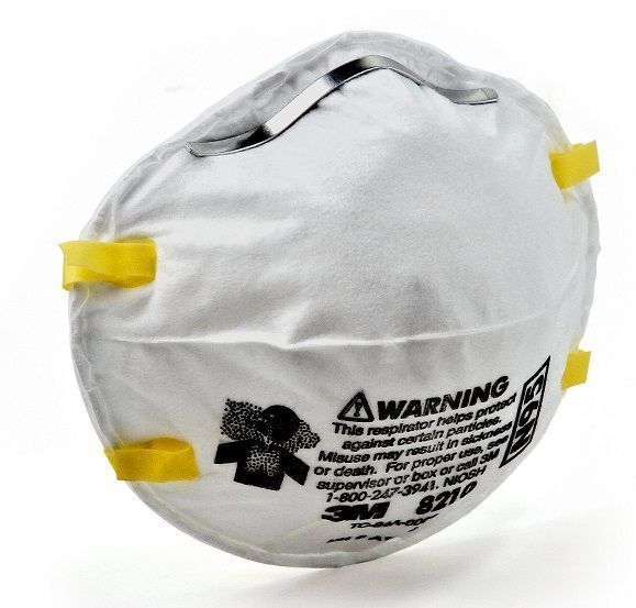 3M 8210 N95 Particulate Respirator Dust Mask (Pack of 20)