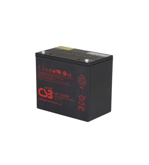 CSB Battery 12V 200W/C-15M (50 AH) - Model : HRL12200WFR