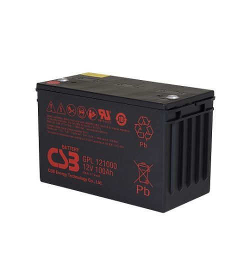 CSB Battery 12V 100AH LF - Model: GPL121000