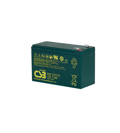 CSB Battery 12 V 7.2 AH - Model : GP1272F2