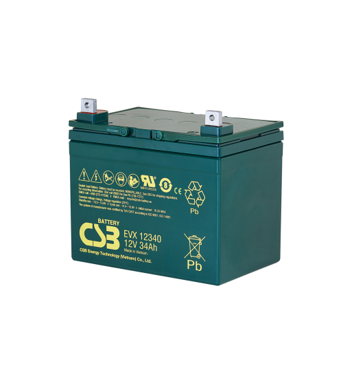 CSB Battery 12V 34AH CSB - Model : GP12340