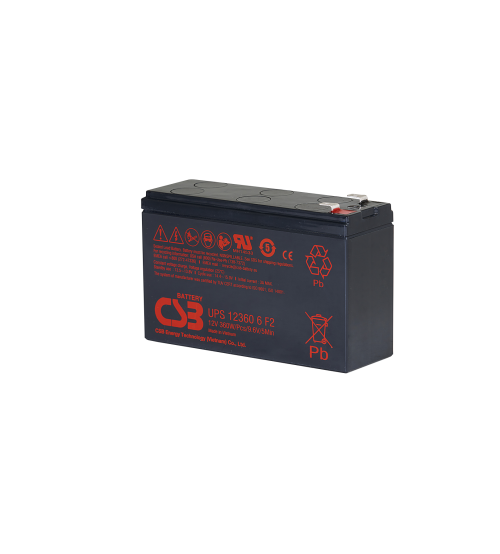 CSB Battery 12V 360W (7AH) - Model : UPS123606F2F1