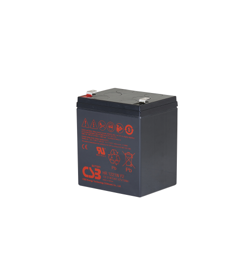 CSB Battery 12V 5AH - Model : HR1221WF2