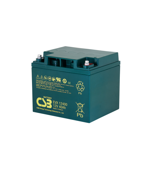 CSB Battery 12V 40AH - Model : GP12400I