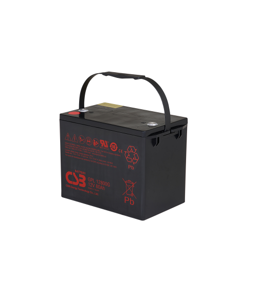 CSB Battery 12V 80AH - Model : GPL12800