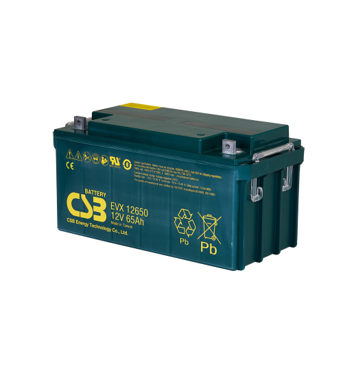 CSB Battery 12V 65AH - Model : GP12650I