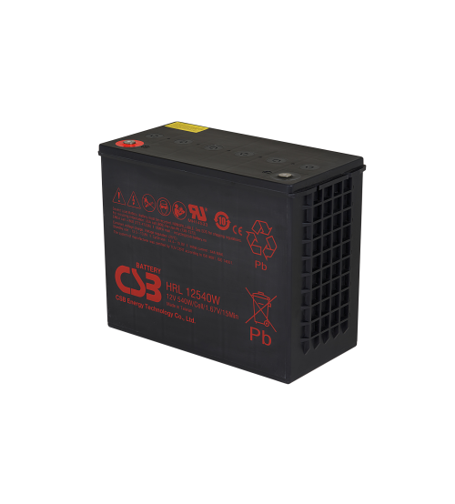 CSB Battery 12V 540W/C-15M (135AH) - Model : HRL12540WFR