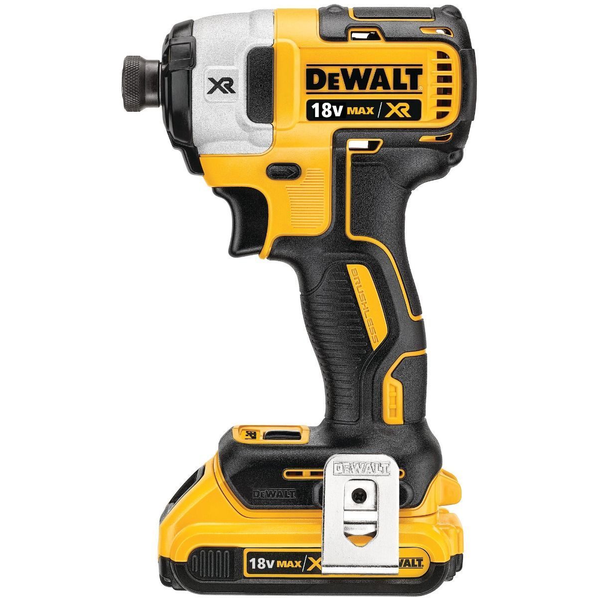 Dewalt 18V XR Brushless Impact Driver - 2 X 2Ah - DCF887D2-GB