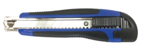 Hyundai Knife 19mm with Plastic Handle and Auto Lock Slider - HHT0052