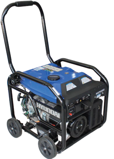 Hyundai 6.5kw Petrol Generator - HGP7100D