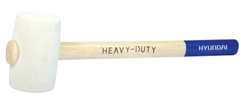 Hyundai Rubber Mallet With Wood Handle